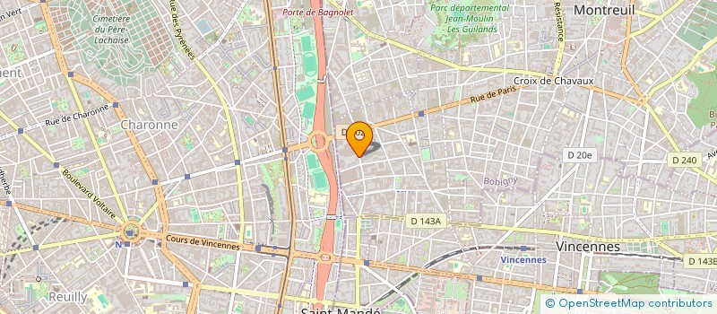 localisation de l'entreprise MONSIEUR OMAR DEHDOUH à MONTREUIL