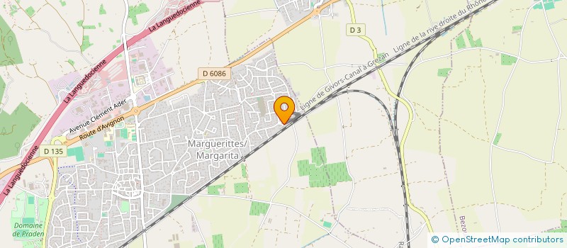 localisation de l'entreprise MONSIEUR OMAR DERKAOUI  MARGUERITTES