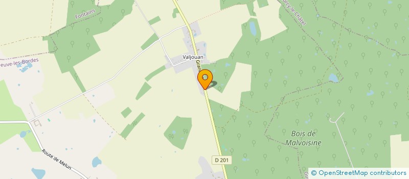 localisation de l'entreprise MONSIEUR OMAR DIAGNE  VILLENEUVE-LES-BORDES