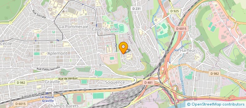 localisation de l'entreprise MONSIEUR OMAR DIAKITE à LE HAVRE