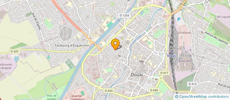 localisation de l'entreprise MONSIEUR OMAR DIBOUCHE  DOUAI