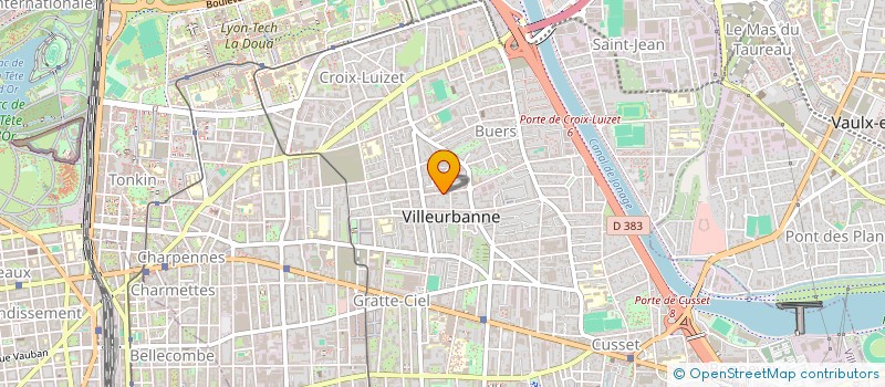 localisation de l'entreprise MONSIEUR OMAR DIFE  VILLEURBANNE