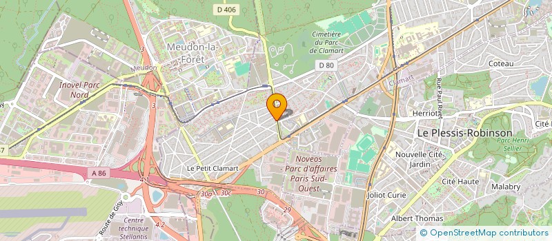 localisation de l'entreprise MONSIEUR OMAR DJAHAFI à CLAMART