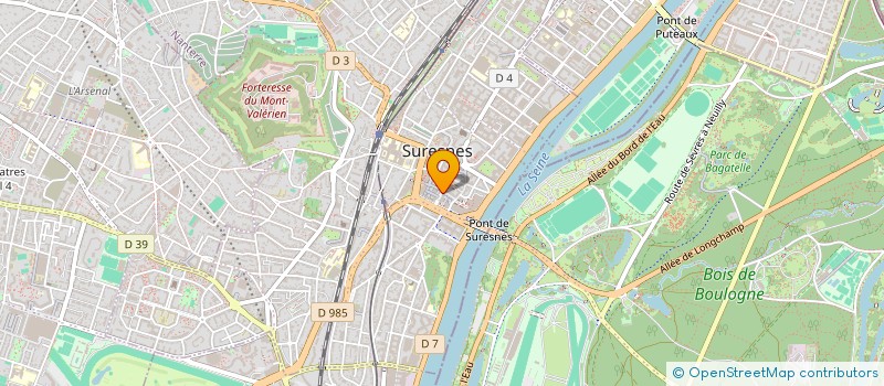 localisation de l'entreprise MONSIEUR OMAR EDDAOU BOUAOUD à SURESNES