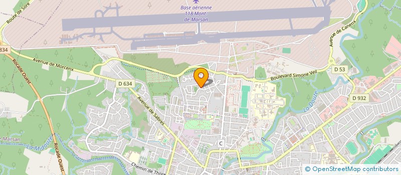 localisation de l'entreprise MONSIEUR OMAR EJJAAD  MONT-DE-MARSAN