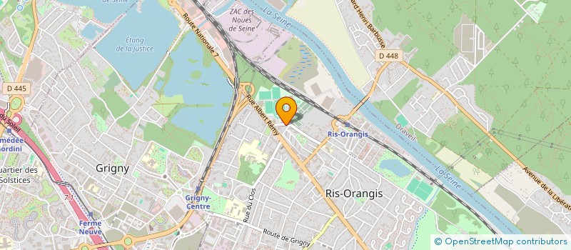 localisation de l'entreprise MONSIEUR OMAR EL ALAMI MOURTADA  RIS-ORANGIS