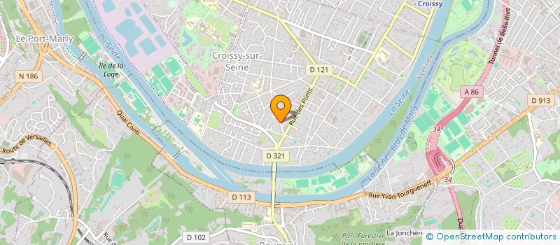 localisation de l'entreprise MONSIEUR OMAR EL BOREY à CROISSY-SUR-SEINE