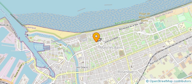 localisation de l'entreprise MONSIEUR OMAR EL BOUHALI à DUNKERQUE