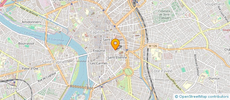 localisation de l'entreprise MONSIEUR OMAR EL HADDOUTI  TOULOUSE