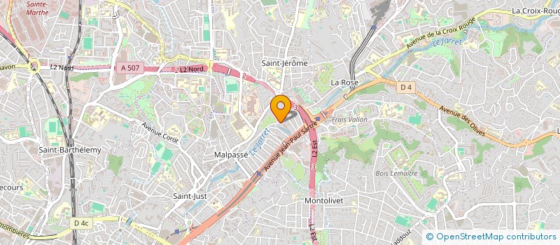 localisation de l'entreprise MONSIEUR OMAR EL MOUDNI  MARSEILLE