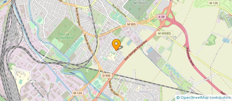 localisation de l'entreprise MONSIEUR OMAR EL MRADMI  DIJON