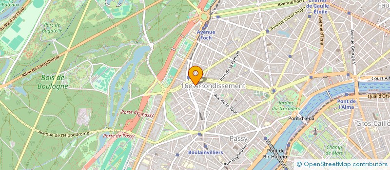 localisation de l'entreprise MONSIEUR OMAR EL OSTA  PARIS