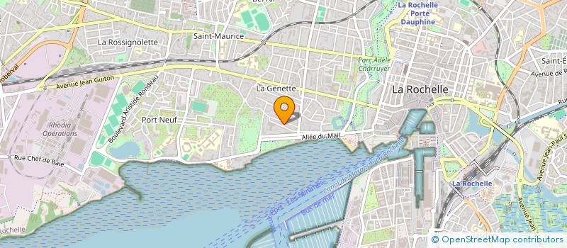 localisation de l'entreprise MONSIEUR OMAR ELKOLLI  LA ROCHELLE