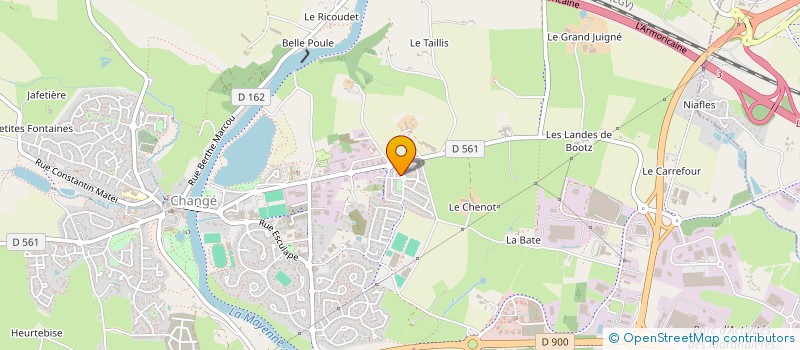 localisation de l'entreprise MONSIEUR OMAR ENNAMLI à CHANGE