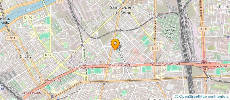 localisation de l'entreprise MONSIEUR OMAR ERRAJI SAMRANI à SAINT-OUEN-SUR-SEINE