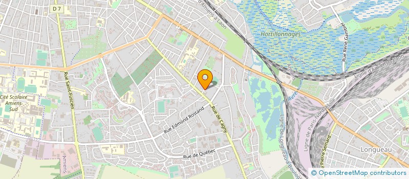 localisation de l'entreprise MONSIEUR OMAR EZZAOUCH à AMIENS