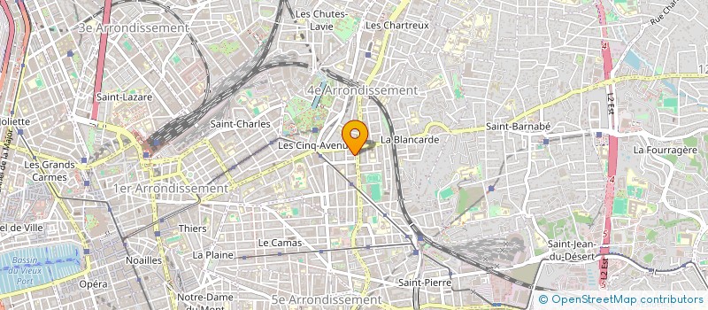 localisation de l'entreprise MONSIEUR OMAR FARHOUNE CALAF à MARSEILLE 4EME
