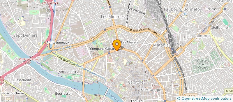 localisation de l'entreprise MONSIEUR OMAR GALLY à TOULOUSE