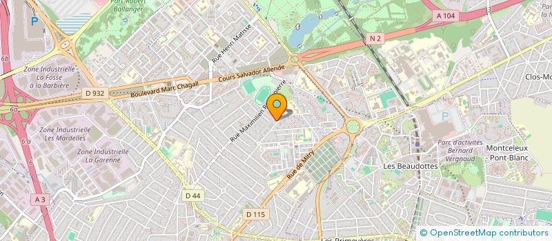 localisation de l'entreprise MONSIEUR OMAR GHERMAOUI à AULNAY-SOUS-BOIS