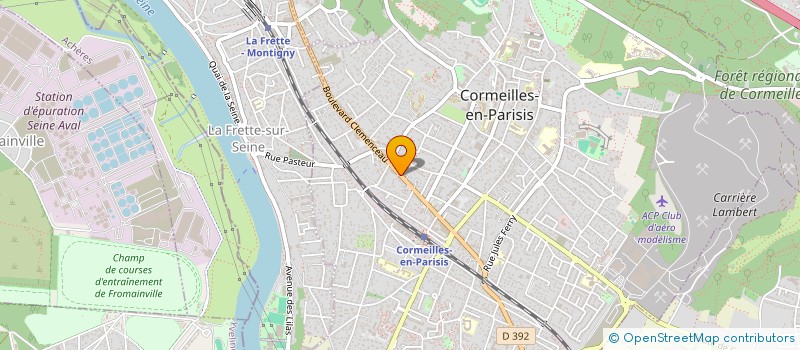 localisation de l'entreprise MONSIEUR OMAR GHUMMAN  CORMEILLES EN PARISIS