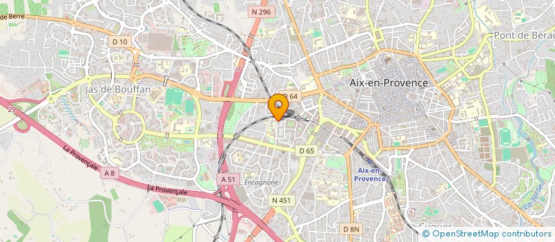 localisation de l'entreprise MONSIEUR OMAR GONZALEZ GONZALEZ  AIX-EN-PROVENCE
