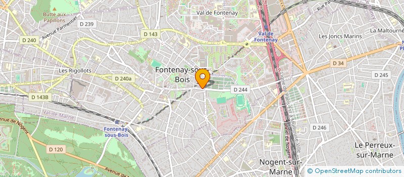 localisation de l'entreprise MONSIEUR OMAR GOUHA  FONTENAY-SOUS-BOIS