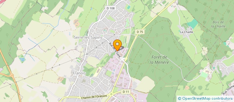 localisation de l'entreprise MONSIEUR OMAR HACHICHI  SERRE-LES-SAPINS