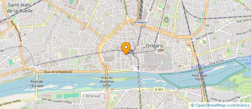 localisation de l'entreprise MONSIEUR OMAR HADOUCHI à ORLEANS