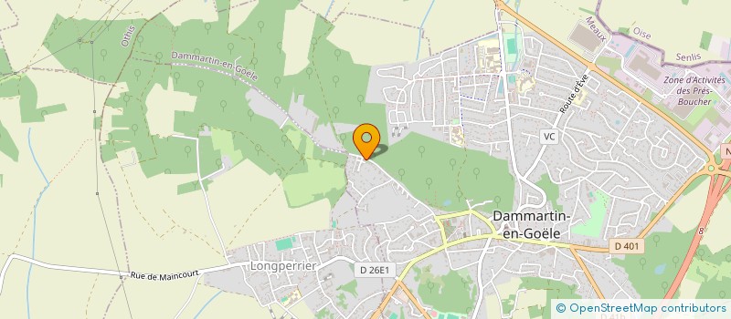 localisation de l'entreprise MONSIEUR OMAR HAMLAT à DAMMARTIN-EN-GOELE