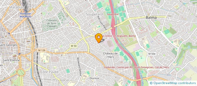 localisation de l'entreprise MONSIEUR OMAR HAMMAMI à TOULOUSE