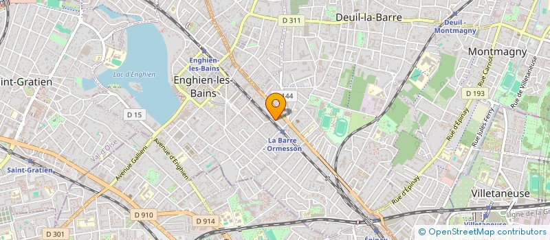 localisation de l'entreprise MONSIEUR OMAR HAMMOUTI  DEUIL-LA-BARRE