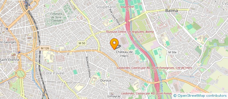 localisation de l'entreprise MONSIEUR OMAR HASAN JALIL à TOULOUSE