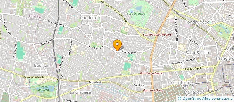 localisation de l'entreprise MONSIEUR OMAR HEBARI  BORDEAUX