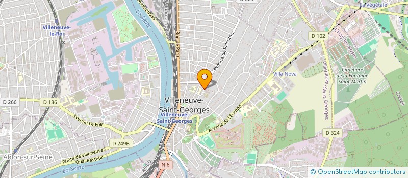 localisation de l'entreprise MONSIEUR OMAR HENOUD  VILLENEUVE-SAINT-GEORGES