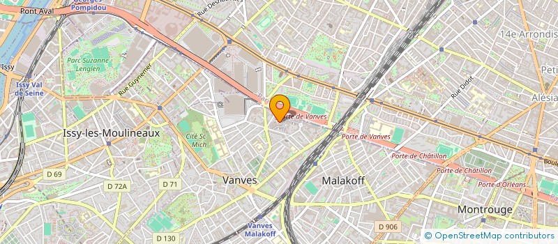 localisation de l'entreprise MONSIEUR OMAR HIJAZ à VANVES