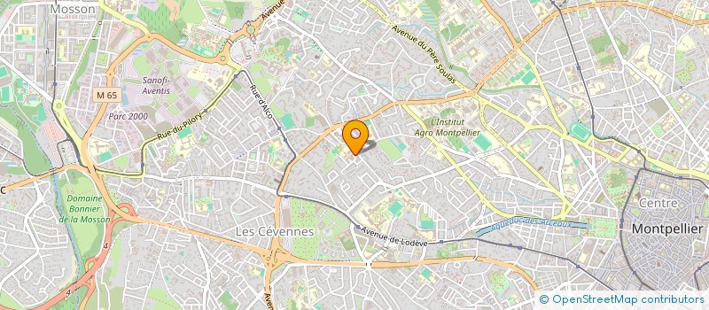 localisation de l'entreprise MONSIEUR OMAR HILALI à MONTPELLIER