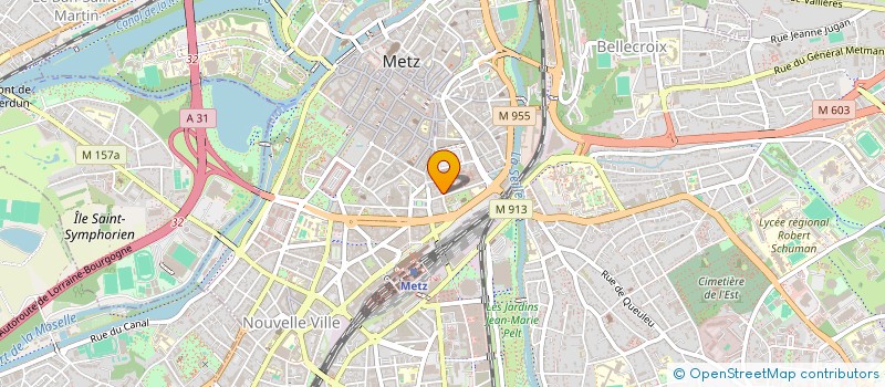 localisation de l'entreprise MONSIEUR OMAR HIRATE  METZ