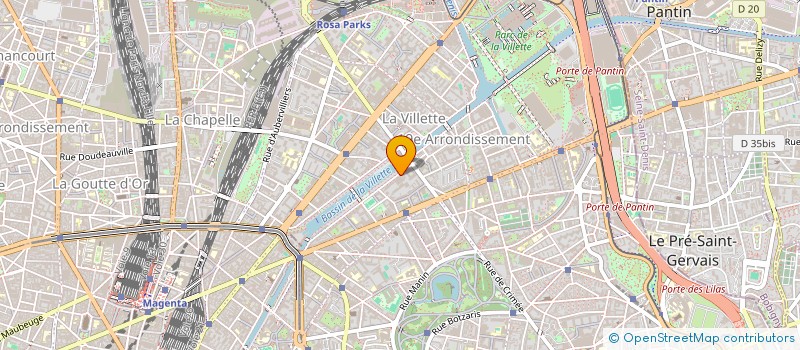 localisation de l'entreprise MONSIEUR OMAR HMIDA  PARIS