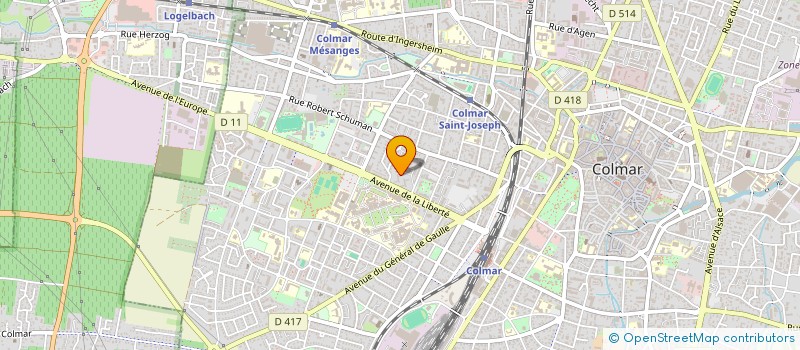 localisation de l'entreprise MONSIEUR OMAR HOUARI à COLMAR