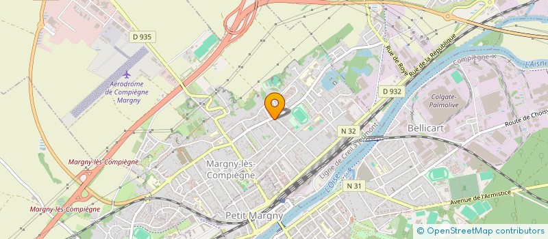 localisation de l'entreprise MONSIEUR OMAR IDMOULOUD  MARGNY-LES-COMPIEGNE