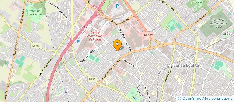 localisation de l'entreprise MONSIEUR OMAR IRSANE à TOURCOING