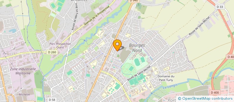 localisation de l'entreprise MONSIEUR OMAR JABBI  BOURGES