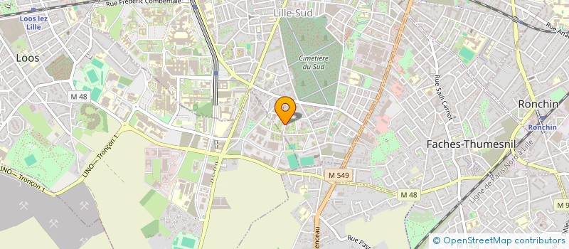 localisation de l'entreprise MONSIEUR OMAR JAGHLI  LILLE