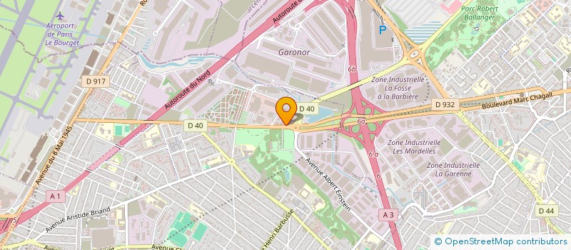 localisation de l'entreprise MONSIEUR OMAR KABA à LE BLANC-MESNIL