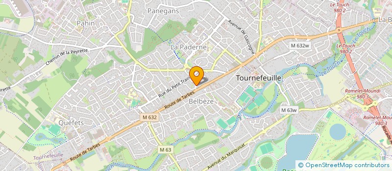 localisation de l'entreprise MONSIEUR OMAR KADDOURI  TOURNEFEUILLE