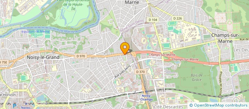 localisation de l'entreprise MONSIEUR OMAR KADRI  NOISY-LE-GRAND