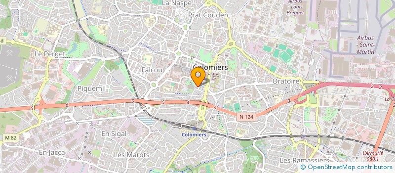 localisation de l'entreprise MONSIEUR OMAR KANDOUSSI à COLOMIERS