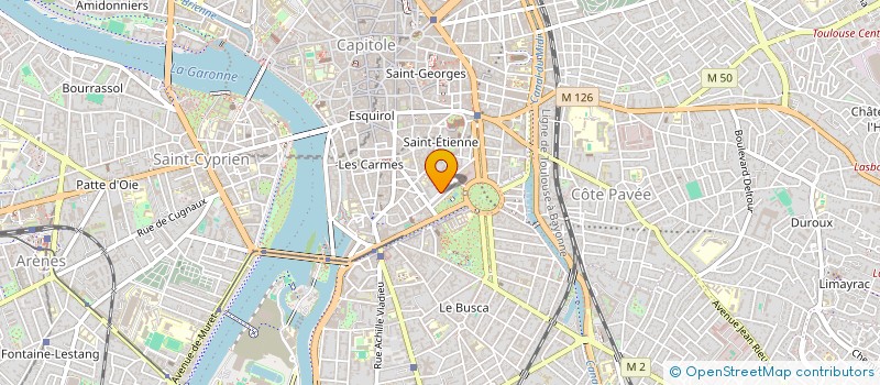 localisation de l'entreprise MONSIEUR OMAR KARAMANY à TOULOUSE