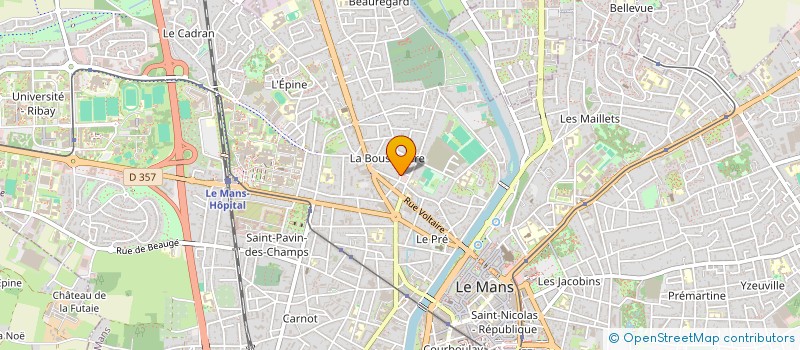 localisation de l'entreprise MONSIEUR OMAR KARKAB  LE MANS