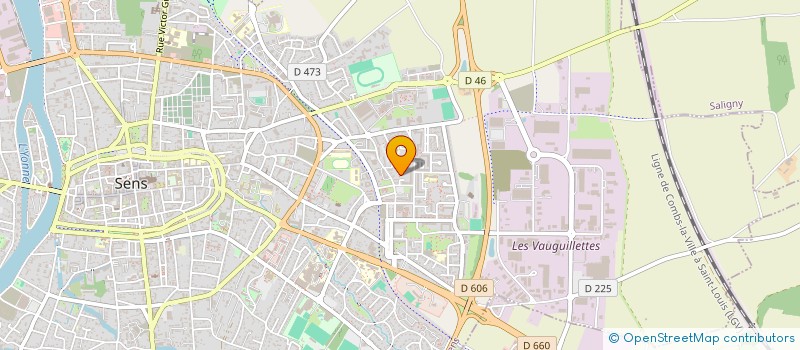localisation de l'entreprise MONSIEUR OMAR KASSIDI à SENS